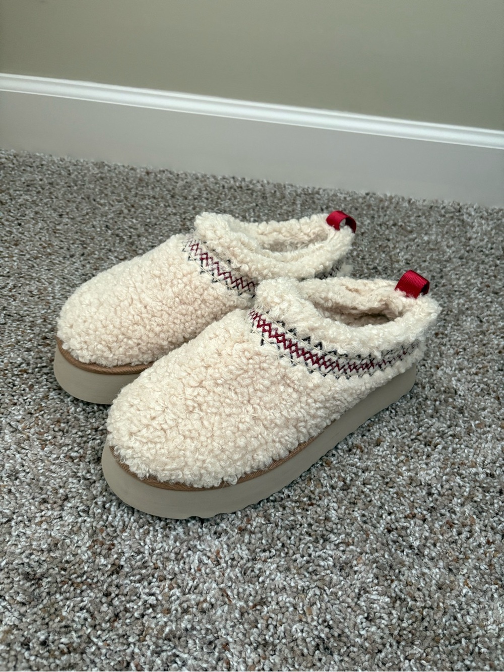 Sherpa Platform Slippers